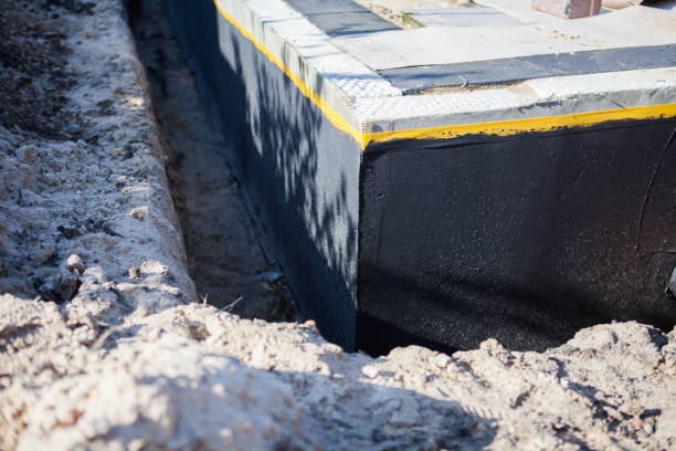 Residential Waterproofing installation at a New Vernon, NJ home by SJ Waterproofing Pros